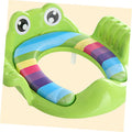 Green children's toilet seat by Everything Baby, portable potty trainer for boys and girls, ideal for travel and potty training.