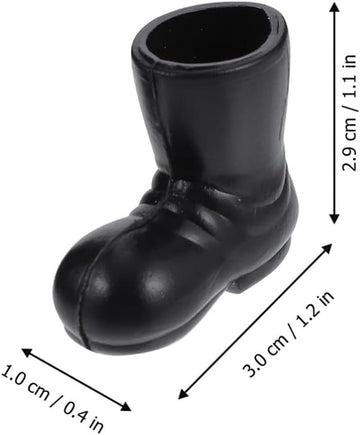 Mini Santa Claus Shoes 7 Pairs of Santa Boots, 1.18 Inch Mini Santa Claus Shoes Model, Gnome Shoes Toys