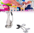 Miniature toddler kitchen utensils set with spoon, shovel, and cookware for pretend play, designed for dollhouse and toddler role play.