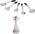 Miniature toddler kitchen utensils set with spoon and shovel for pretend play, part of Everything Baby’s 1:12 mini home kitchen kit.