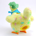 Cute plush Easter egg-laying chicken toy with eggs, dancing and singing, for kids' pretend play by Everything Baby.