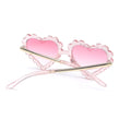 Cute girl heart-shaped sunglasses for toddlers, UV protection, perfect for outdoor parties and beach outings by Everything Baby.