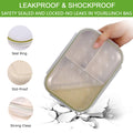 Kids bento box by Everything Baby, leak-proof lunch container for kids, BPA-free and chemical dye-free, ideal for school lunches.