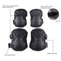 Baby protective knee and elbow pads set from Everything Baby, designed for outdoor play, cycling, skateboarding, and paintball safety.