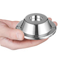 Silver rare earth super round magnet for DIY crafts, educational projects, and office use, suitable for building toys and creative activities.