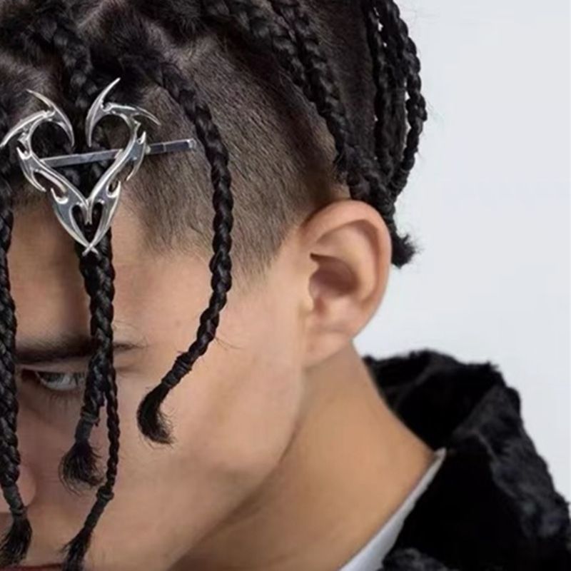Heart-shaped hair clip barrette from Everything Baby, nonslip ponytail holder and side clamp accessory for girls' hairstyles.