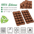Star-shaped silicone moulds for chocolates, cakes, ice cream, and crafts, ideal for baking, baking, and soap making by Everything Baby.
