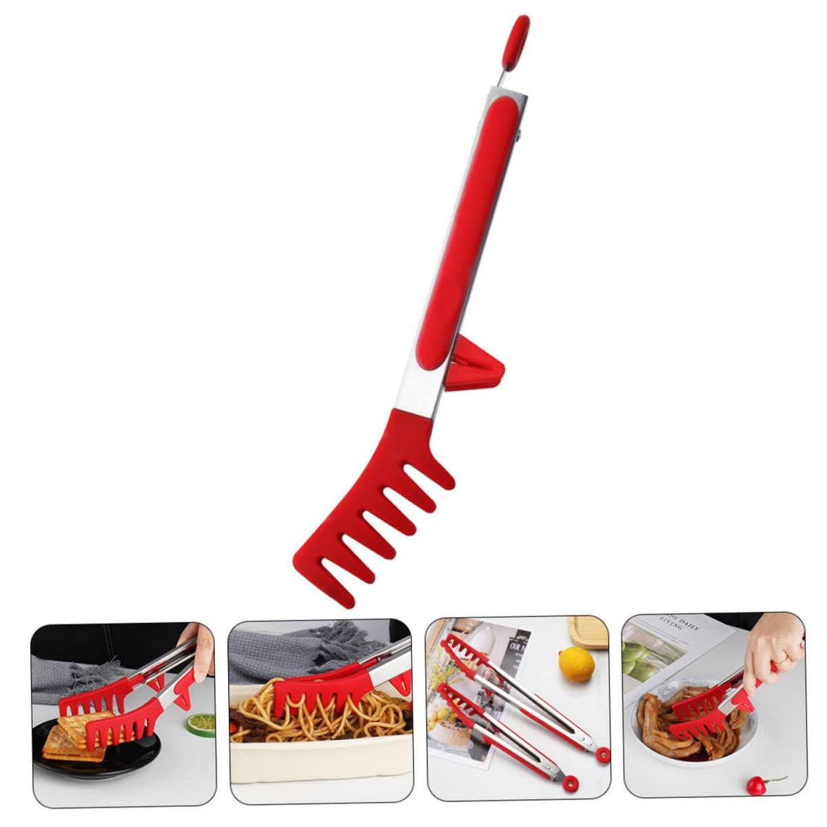 Everything Baby pasta clips, portable kitchen spaghetti tongs for household use, ideal for serving and handling pasta efficiently.