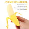 Wacky banana-shaped squeezing toy from Everything Baby, fun prank toy for kids, perfect for pretend play and April Fools' jokes.