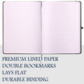 Mini A7 leather notebook with waterproof surface, compact portable design, suitable for kids or on-the-go writing.
