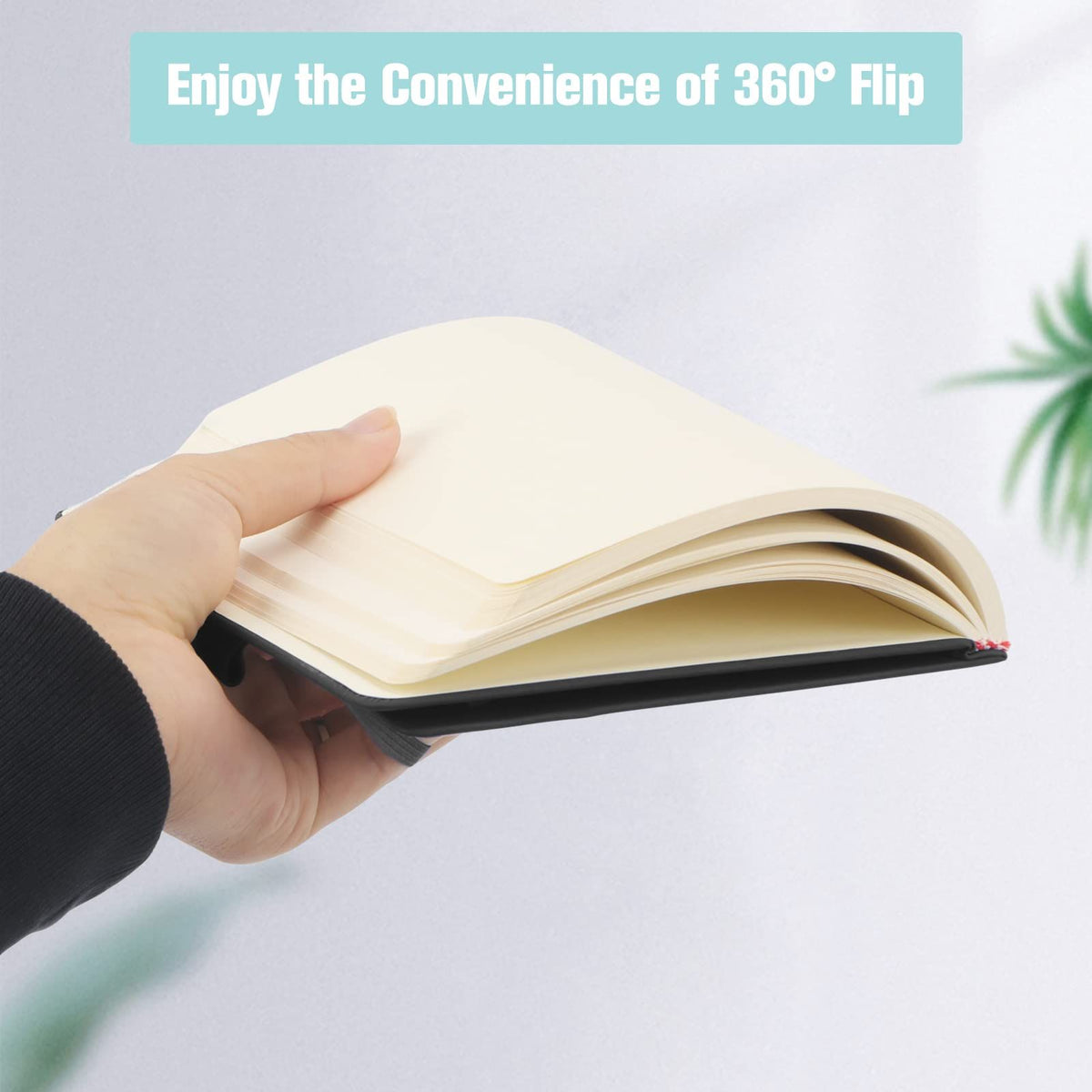 Small A7 leather mini notebook with waterproof surface, portable English leather cover, ideal for kids' backpacks.