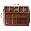 Mini chocolate and candy silicone mold by Everything Baby, featuring break-apart design for chocolate or ice shaping.