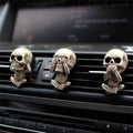 Cute skeleton car decoration ventilation clip from Everything Baby, designed for ride-on cars and kids' vehicles.