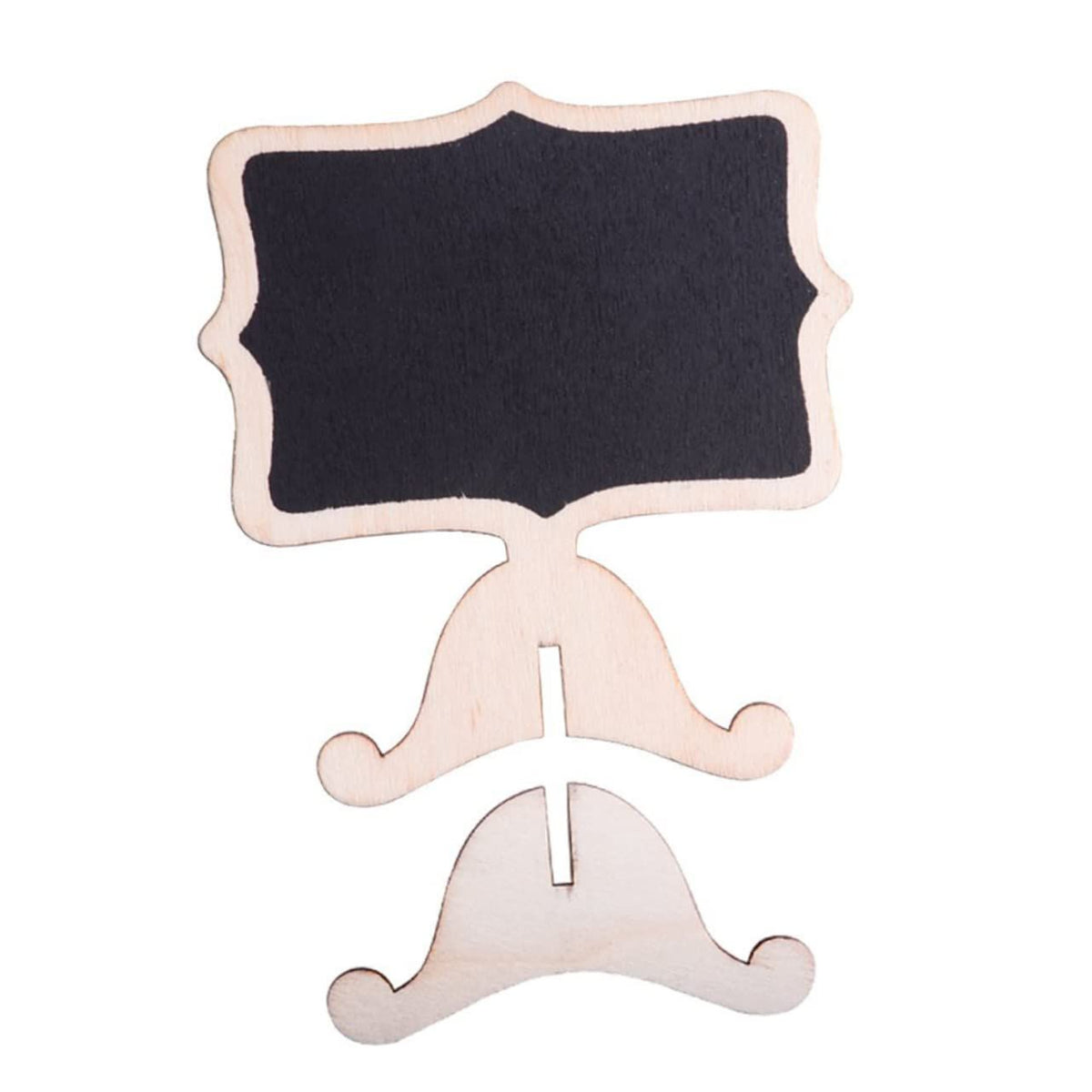 Set of 10 lightweight mini blackboard signs with stands, ideal for kids' building toys by Everything Baby.