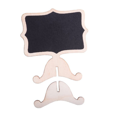 Set of 10 lightweight mini blackboard signs with stands, ideal for kids' building toys by Everything Baby.