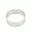 Adjustable circular baking mold for making fruit pies, biscuits, and cakes, with a chocolate mold and soft candy features.