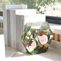 Large 10-inch hexagon silicone mold for resin, ideal for flower preservation, from Everything Baby, perfect for craft projects.