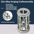 Alloy unlocking puzzle toy for kids and adults, featuring metal construction and challenging design for building and brain games.