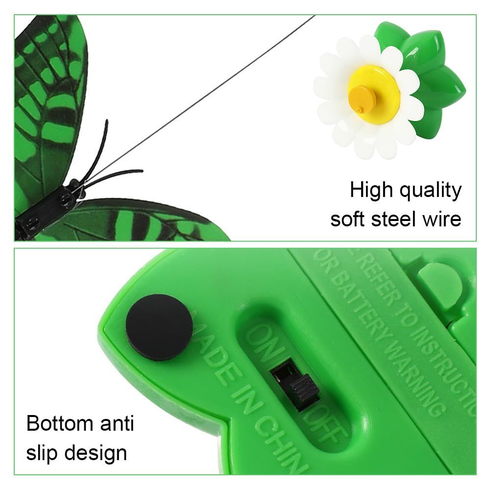 Flying bird butterfly cat toy from Everything Baby, an interactive feather teaser wand for kittens and indoor pet play.