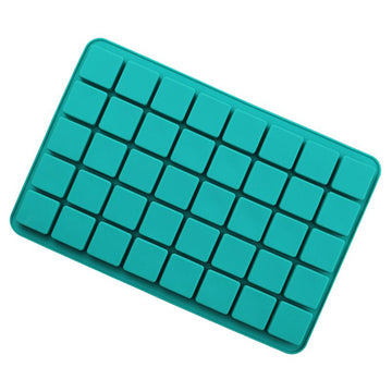 Silicone square chocolate mold from Everything Baby, ideal for making pretend play candies and ice cubes for kids' pretend kitchen.