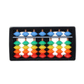 Colorful 7-gear abacus mental arithmetic toy for children, designed for learning math skills and developing cognitive abilities.