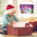Purple wind-up countdown timer with alarm, bubble glue, and crystal clay for kids' pretend play and educational activities.