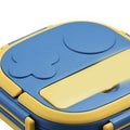 Large stainless steel kid's lunch box with multiple compartments, ideal for home or outdoor use, by Everything Baby.