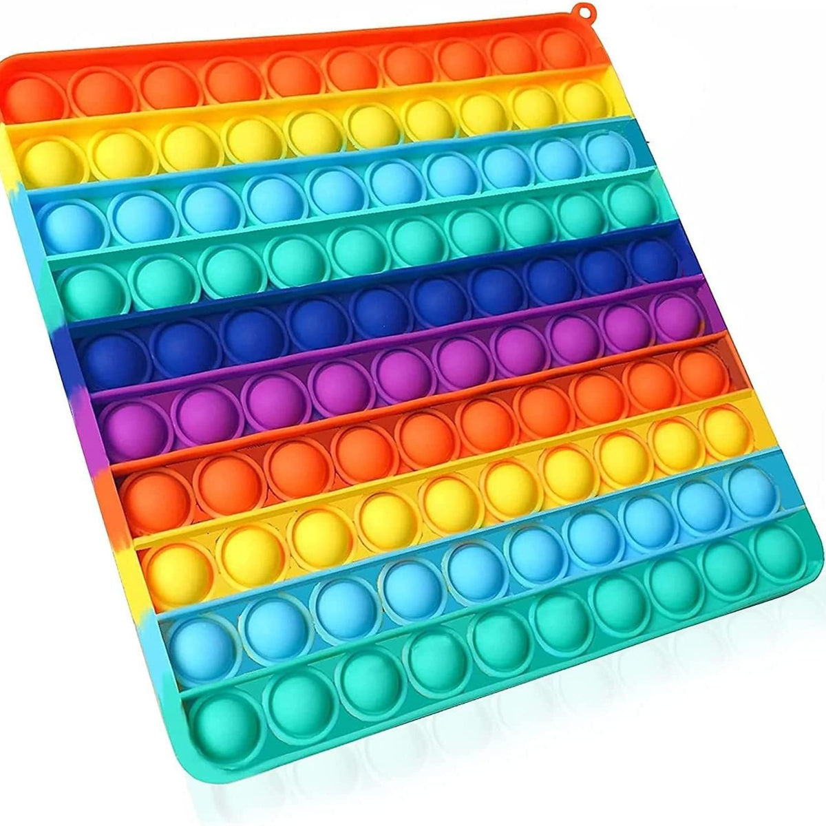Colorful silicone bubble sensing toy for children and adults, designed for sensory play and outdoor fun, suitable for special needs.