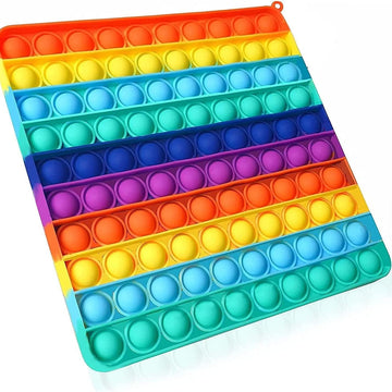 Colorful silicone bubble sensing toy for children and adults, designed for sensory play and outdoor fun, suitable for special needs.