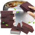 Set of 10 nano carborundum sponges for cleaning and scrubbing, ideal for tough stains and rust removal on various surfaces.