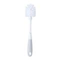 Baby bottle and nipple brush set by Everything Baby, small cleaning brushes for baby bottles and hard-to-reach corners
