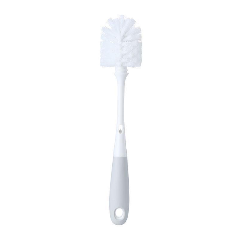 Baby bottle and nipple brush set by Everything Baby, small cleaning brushes for baby bottles and hard-to-reach corners