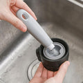 Baby bottle and nipple brush set by Everything Baby, includes small brushes for cleaning bottles, nipples, and hard-to-reach corners.