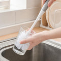 Baby Bottle and Nipple Brush Set by Everything Baby, small cleaning brushes for bottles, nipples, and hard-to-reach corners.