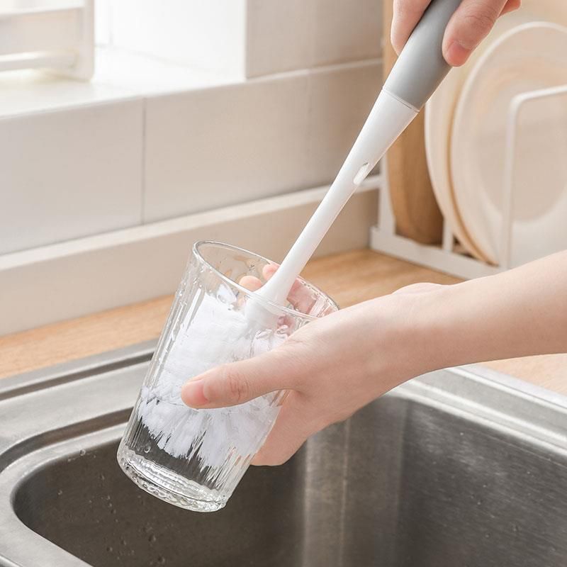 Baby Bottle and Nipple Brush Set by Everything Baby, small cleaning brushes for bottles, nipples, and hard-to-reach corners.