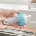 Baby bottle and nipple brush set from Everything Baby, small cleaning brushes for bottles, nipples, and hard-to-reach corners.