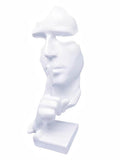 Modern The Thinker statue sculpture by Everything Baby, depicting silence and contemplation, ideal as desk decor or figurine.