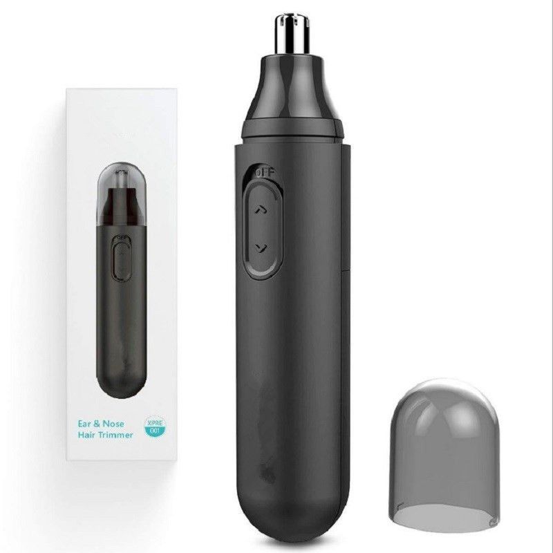 Everything Baby painless battery-operated nose and ear hair trimmer for men and women, waterproof dual-edge grooming clipper.