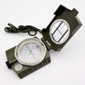 Waterproof military sighting compass by Everything Baby, waterproof durable pocket-sized compass for outdoor survival and navigation.