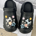 Unisex children's patterned summer clog sandals with lining, garden, bathroom slippers, suitable for boys and girls, by Everything Baby.