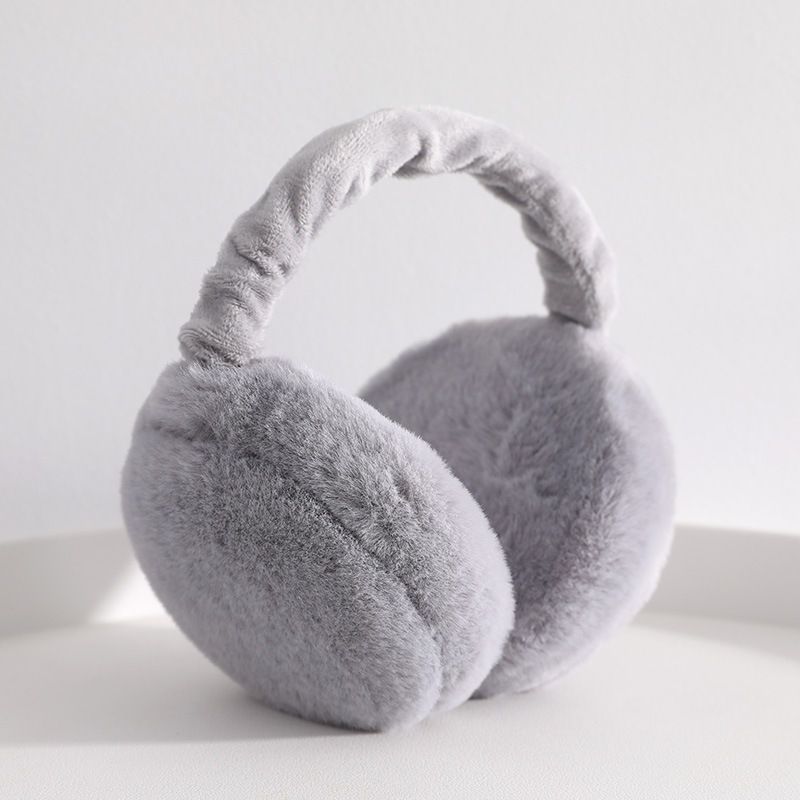Kids winter ear muffs by Everything Baby, plush foldable baby ear warmers for toddlers, outdoor ear cover for boys and girls.