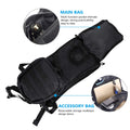 Black BESPORTBLE hydration pack backpack with water bladder, lightweight design, suitable for running, hiking, and climbing activities.