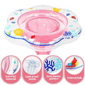 Baby inflatable swimming float ring from Everything Baby, toddler water float for pool or bathtub use, with bright colors and secure design.