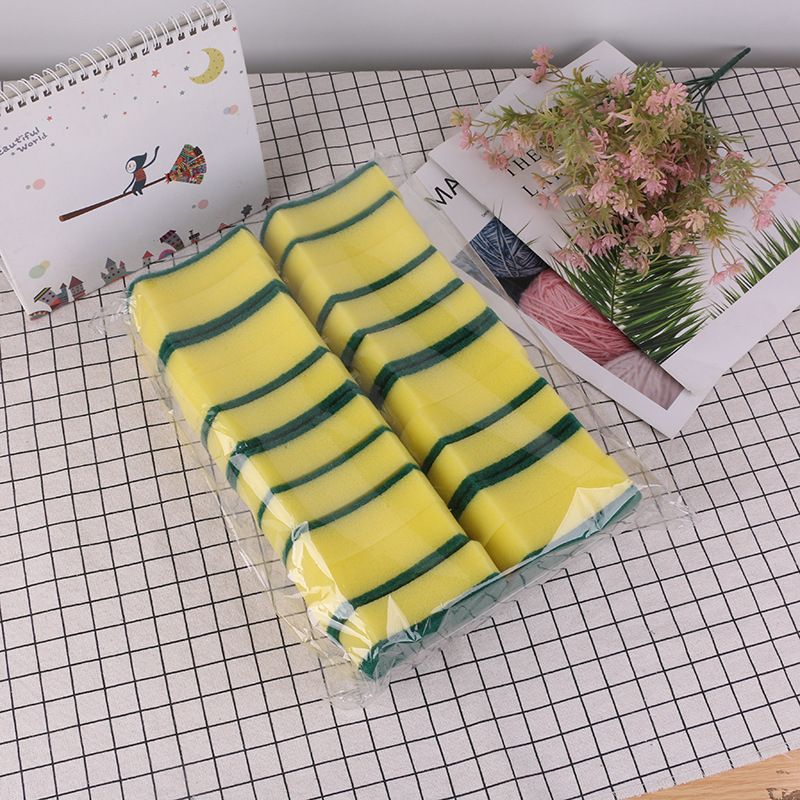 Eco-friendly non-scratch kitchen cleaning sponge pack of 20, ideal for dishwashing and kitchen cleaning.