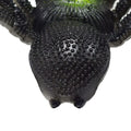 Three large fake spiders with realistic details, perfect for Halloween prank decorations and kids' toy play.