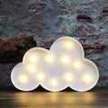 Light Up Cloud decorative sign from Everything Baby, perfect for nursery room decor, baby showers, parties, and festive Christmas settings.