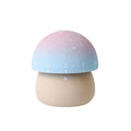Set of three mechanical mushroom kitchen timers by Everything Baby, wind-up countdown timers for kids' pretend play in classroom or home.