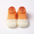 Baby boy and girl sock shoes by Everything Baby, lightweight toddler walking shoes with non-slip soles for indoor and outdoor use.