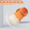 Baby boy and girl sock shoes from Everything Baby, lightweight toddler indoor and outdoor shoes with non-slip soles.