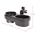 Everything Baby 2-in-1 stroller cup holder with snack tray, baby feeding tray, and drinks holder for moms and babies.